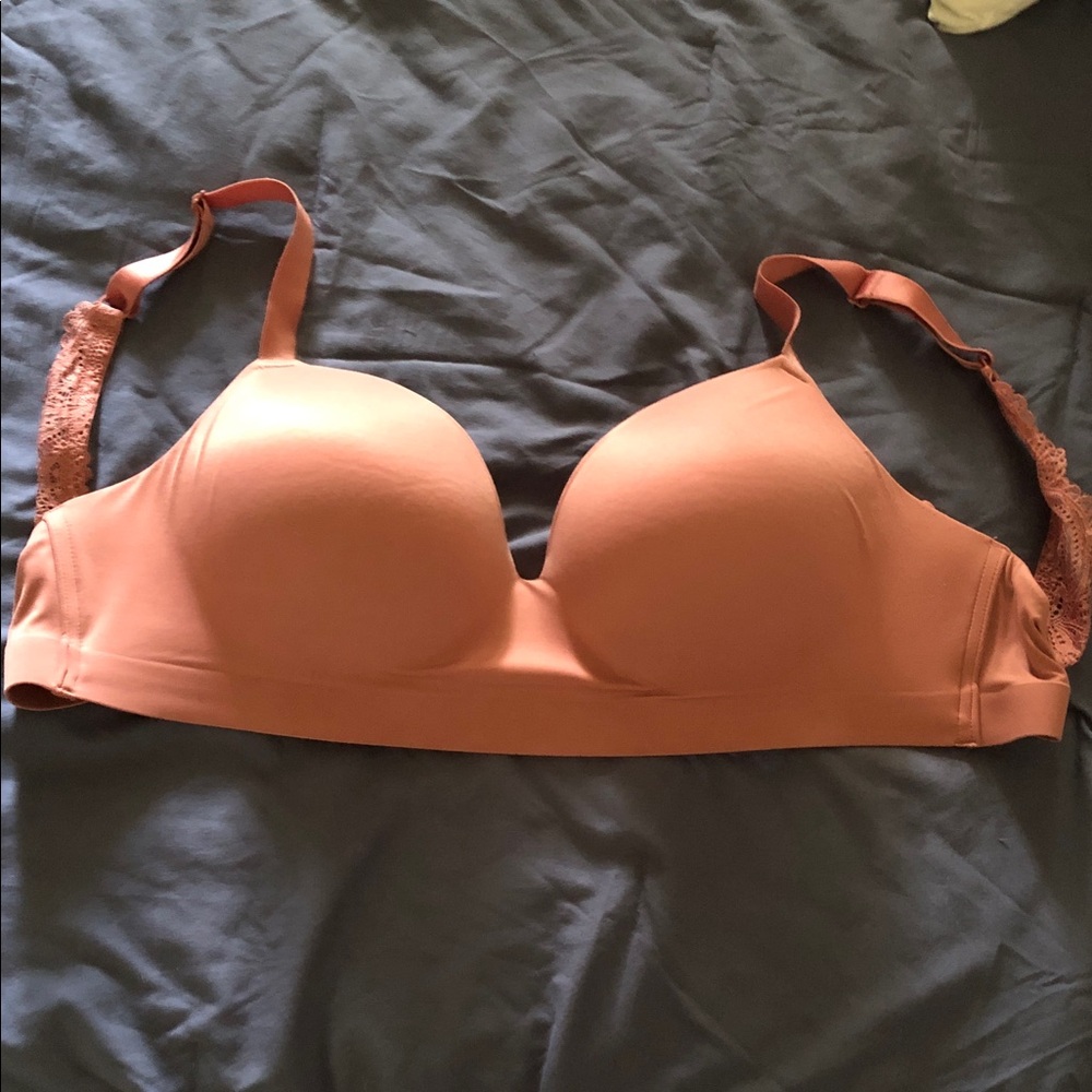 Soma Seamless T-Shirt Bra in Rust Orange